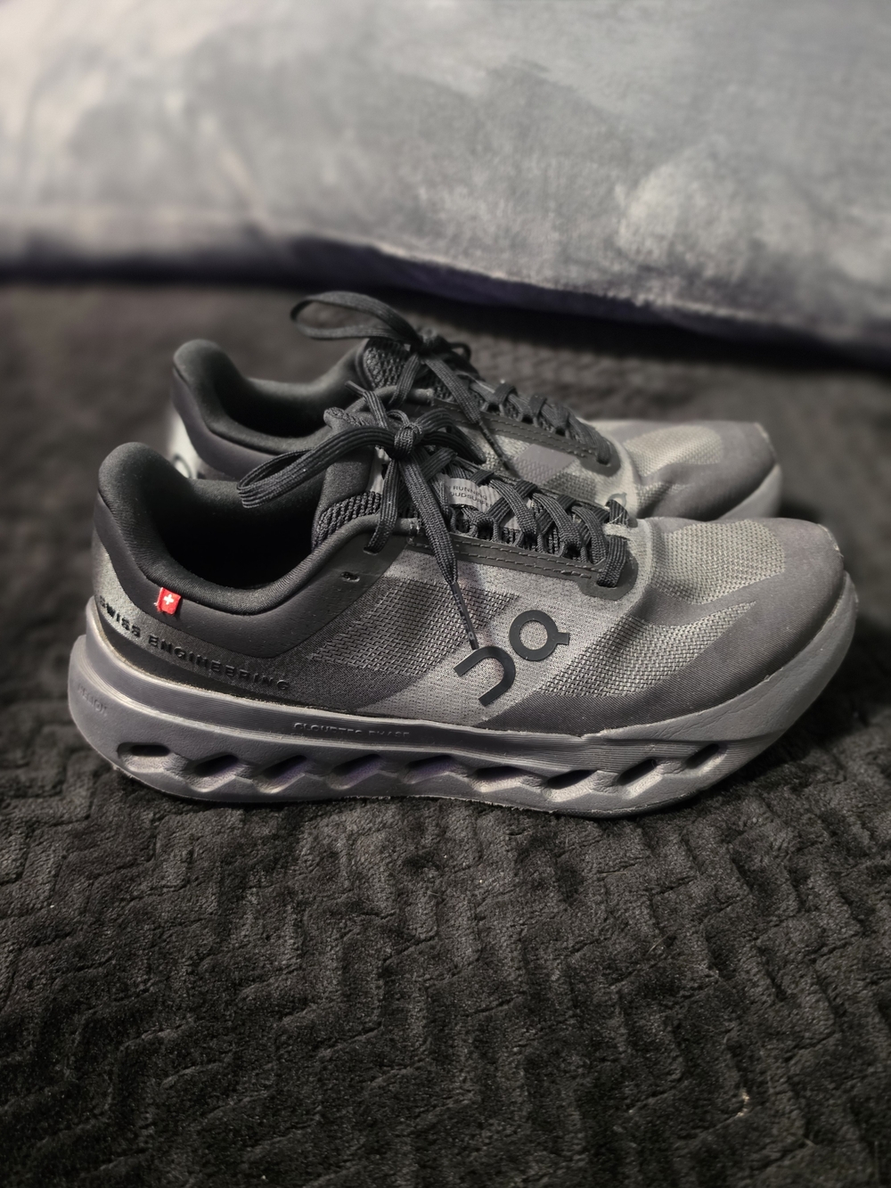 On Cloudsurfer Women's Running Sneakers - Black